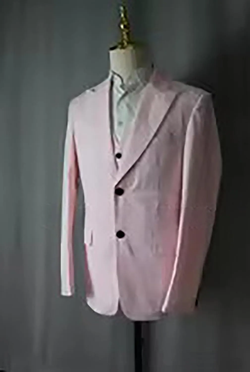 3 Piece Luxury Men's Suits Formal Outfits Jacket Pants with Vest Slim Fit Luxury Costume Homme Formal Occasion