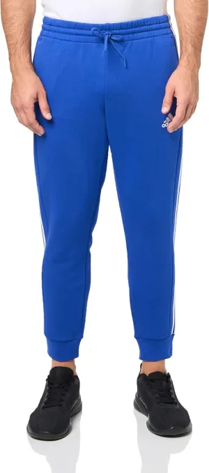 adidas Men's Essentials Fleece 3-Stripes Tapered Cuff Pants
