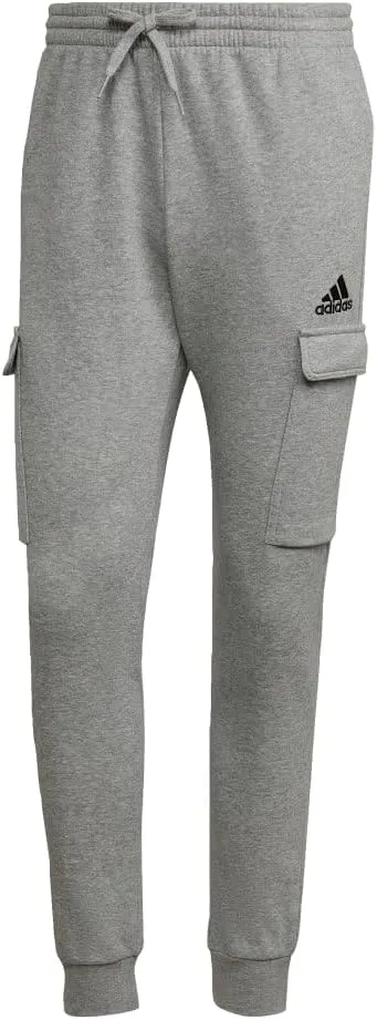 adidas Men's Essentials Fleece Regular Tapered Cargo Pants