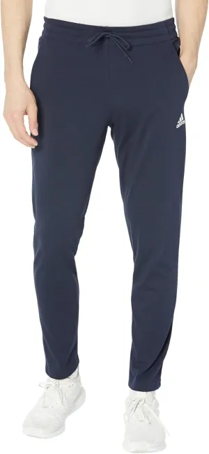 adidas Men's Essentials Single Jersey Tapered Open Hem Pants