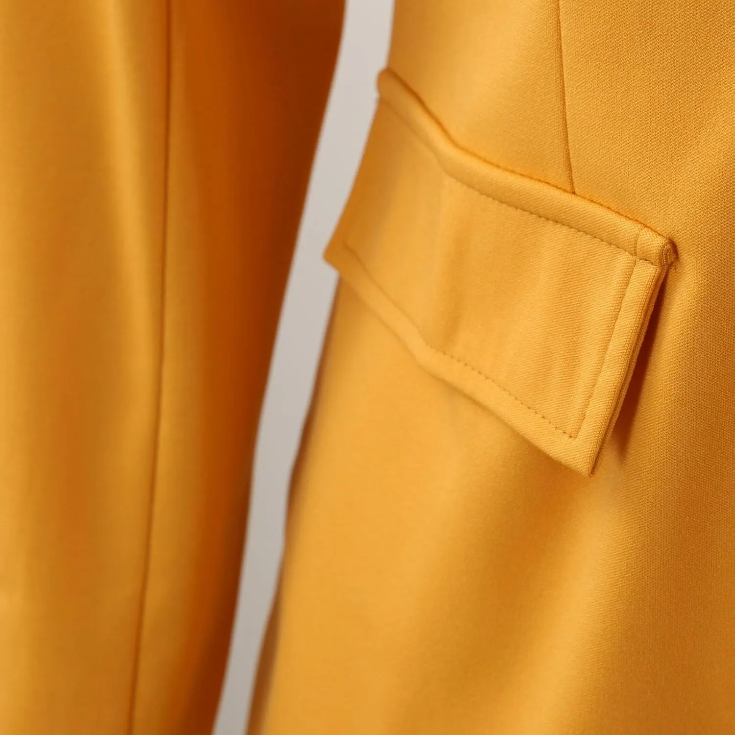 Blazers for Women Long Sleeve Business Jacket Casual Button Open Front Suit Cardigans with Pocket 2024 Fall Work Blazer