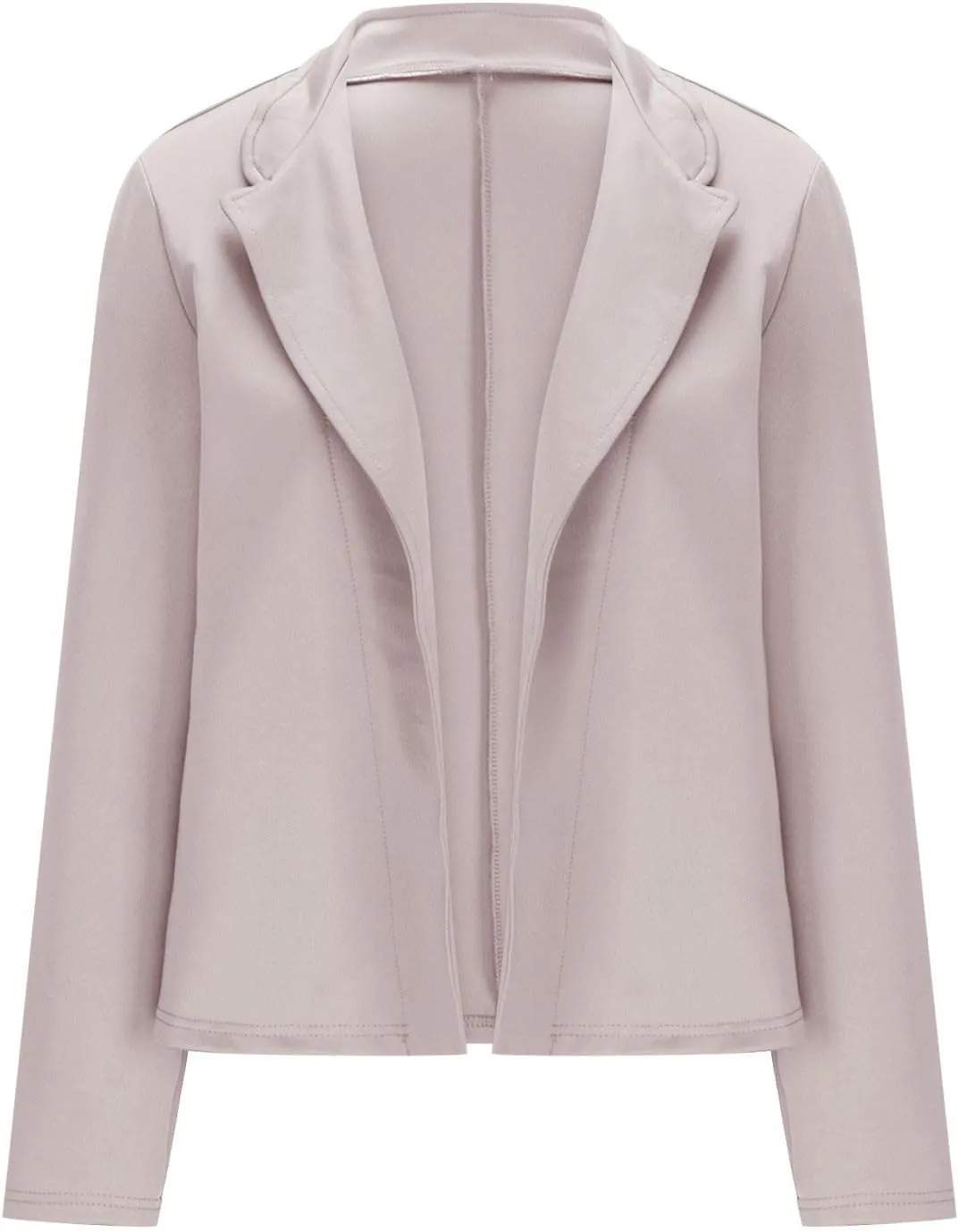 Blazers for Women Oversized Long Sleeve Open Front Work Office Blazer Jackets Casual Lightweight Lapel Cardigan
