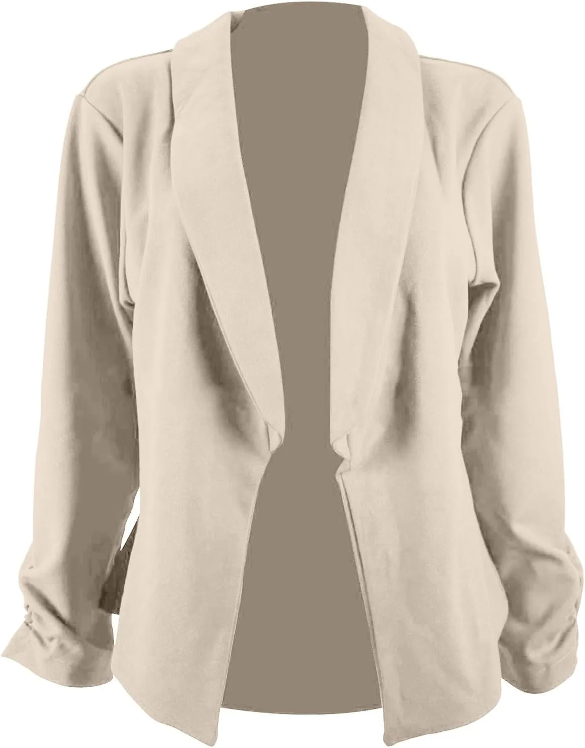 Blazers for Women Suit Jackets Long Sleeve Lapel Suit Small Jacket Work Office Blazer Lapel Button Jacket Black