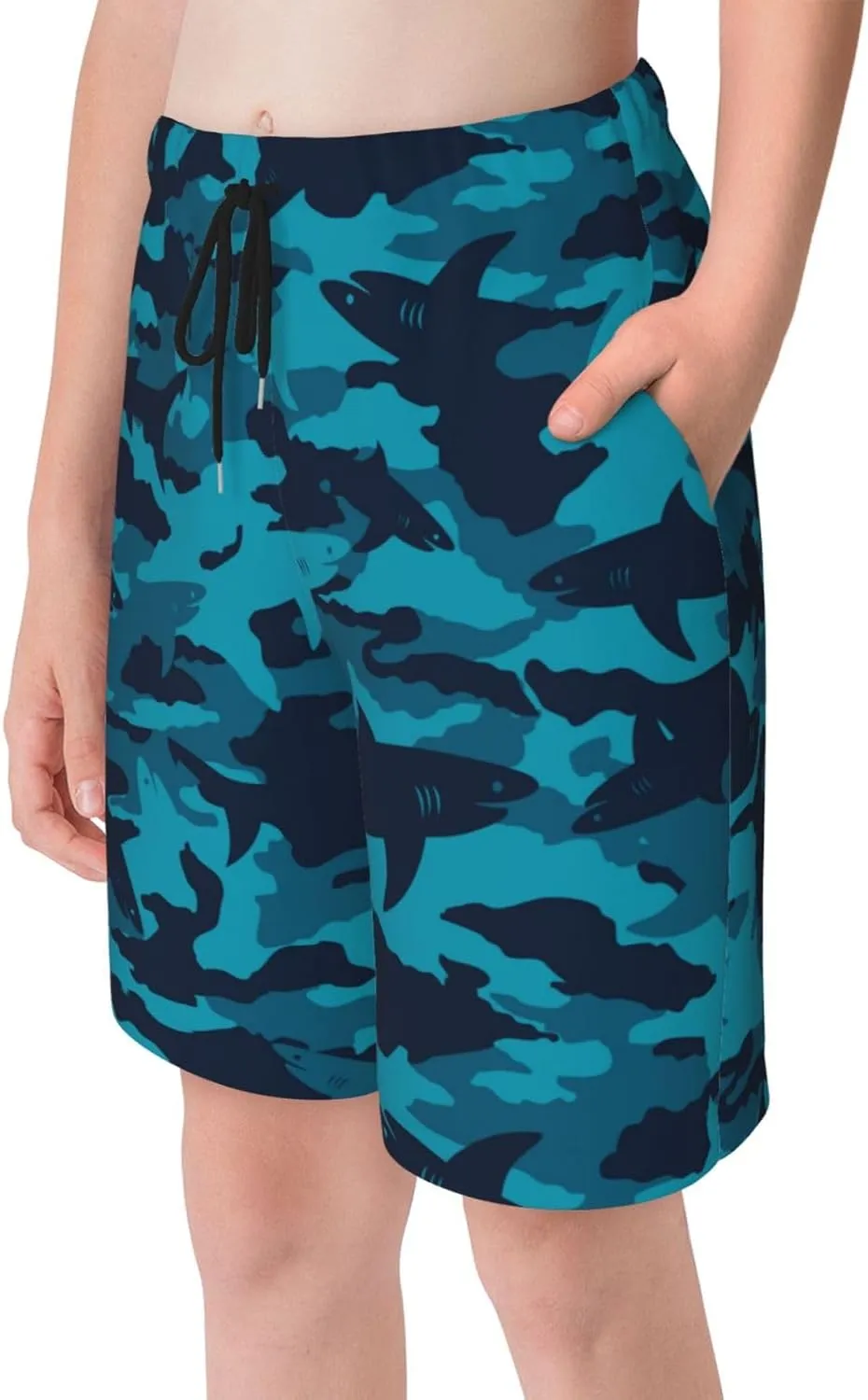 Boy Beach Shorts Trunks - Board Shorts for Boy Swim - Swimming Pants for Boy