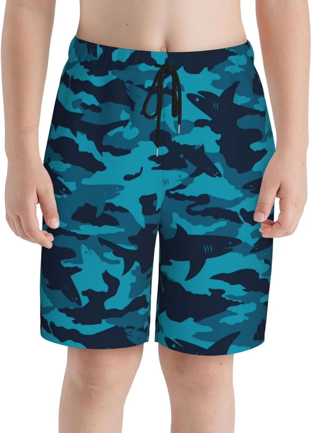 Boy Beach Shorts Trunks - Board Shorts for Boy Swim - Swimming Pants for Boy