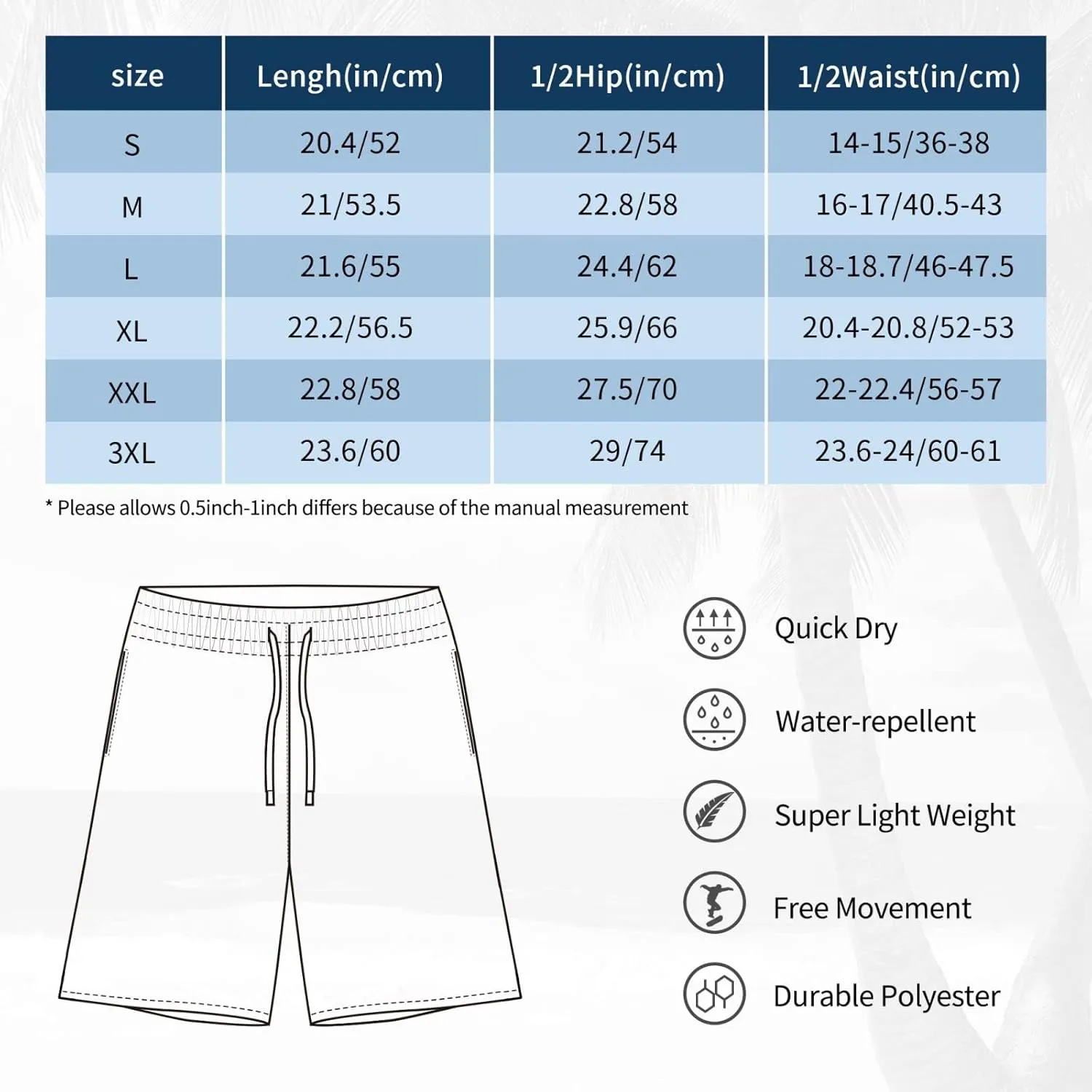 Cannabis Plant Mens Swim Trunks Fashion Men's Board Shorts Quick Dry Swim Shorts with Mesh Lining