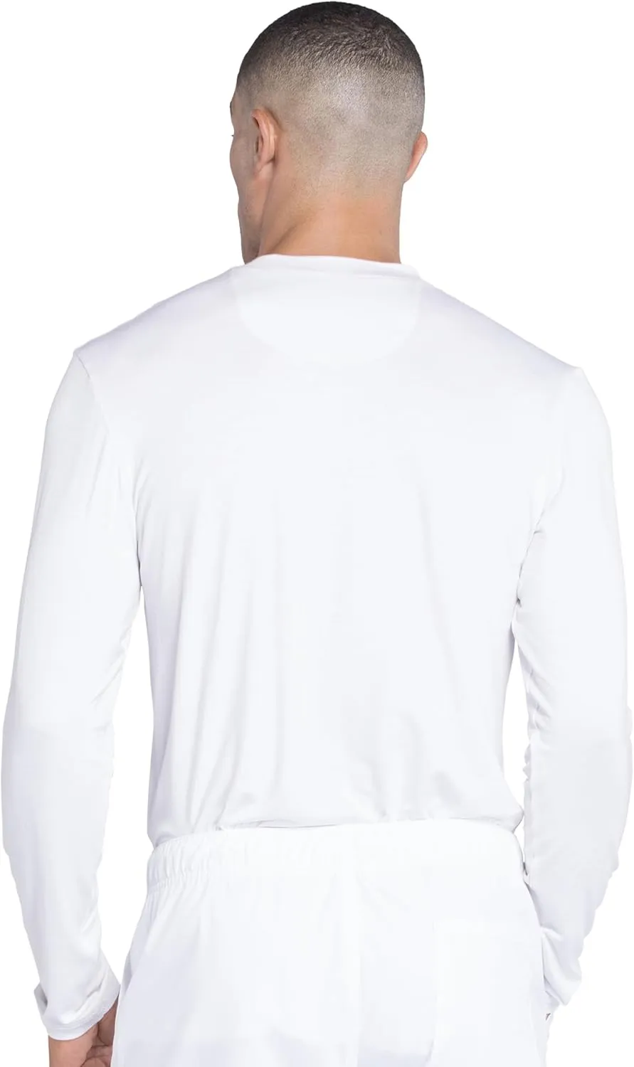 Cherokee Men's Underscrub Knit Top Modern Fit with Crew Neck and Center Back Length: 29" - WW700