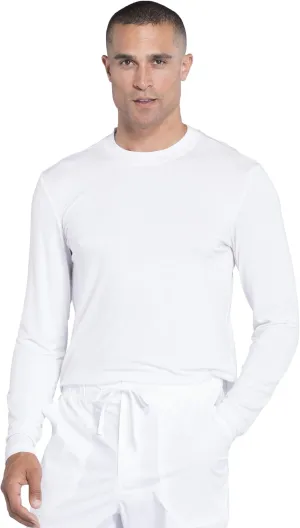 Cherokee Men's Underscrub Knit Top Modern Fit with Crew Neck and Center Back Length: 29" - WW700
