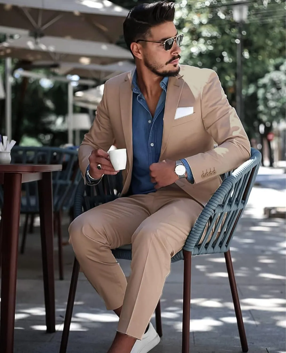 COOFANDY Mens Blazer Sport Coats Casual Slim Fit Suit Jacket Business One Button Blazers