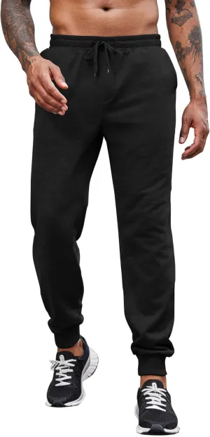 COOFANDY Mens Joggers Sweatpants Athletic Running Pants Drawstring Workout Track Pants with Pockets
