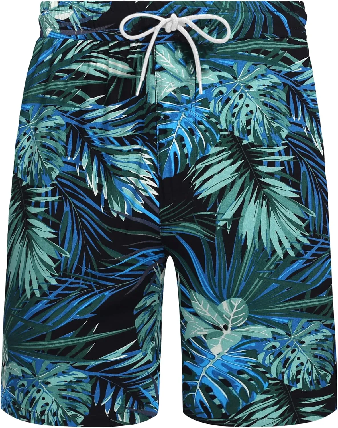 COOFANDY Men's Swim Trunks Board Shorts Summer Beach Shorts Swimsuit Swimwear for Men - No Liner