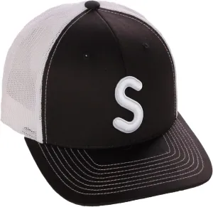 Daxton Classic Baseball Trucker Hat Embroidered A to Z Letters Structured Mid Profile Cap