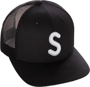 Daxton Classic Baseball Trucker Hat Embroidered A to Z Letters Structured Mid Profile Cap