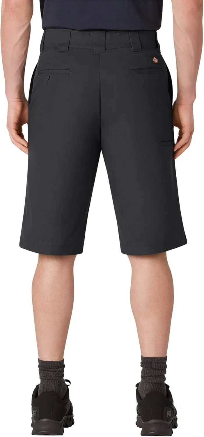 Dickies Men's Big-Tall Cooling Temp-iq Active Waist Flat Front Shorts