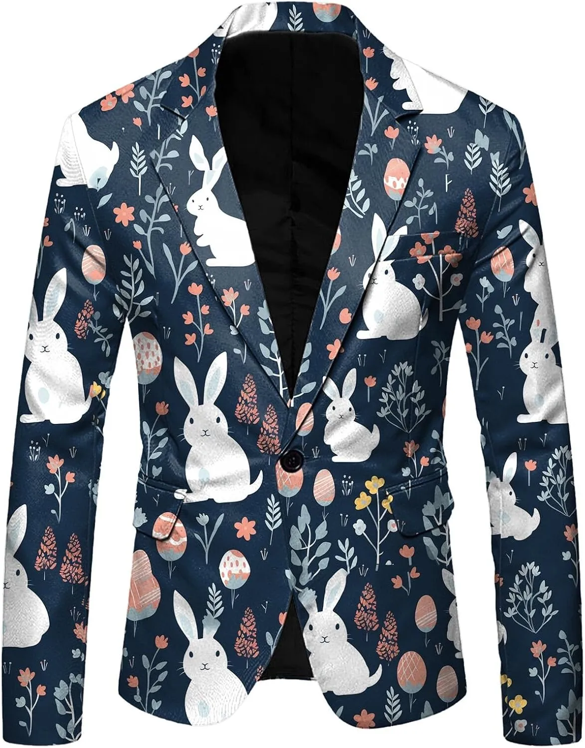 Easter Suits for Men 2 Piece Slim Fit Suit Set Birthday Wedding Party Tuxedo Suits Blazer Jacket Pants