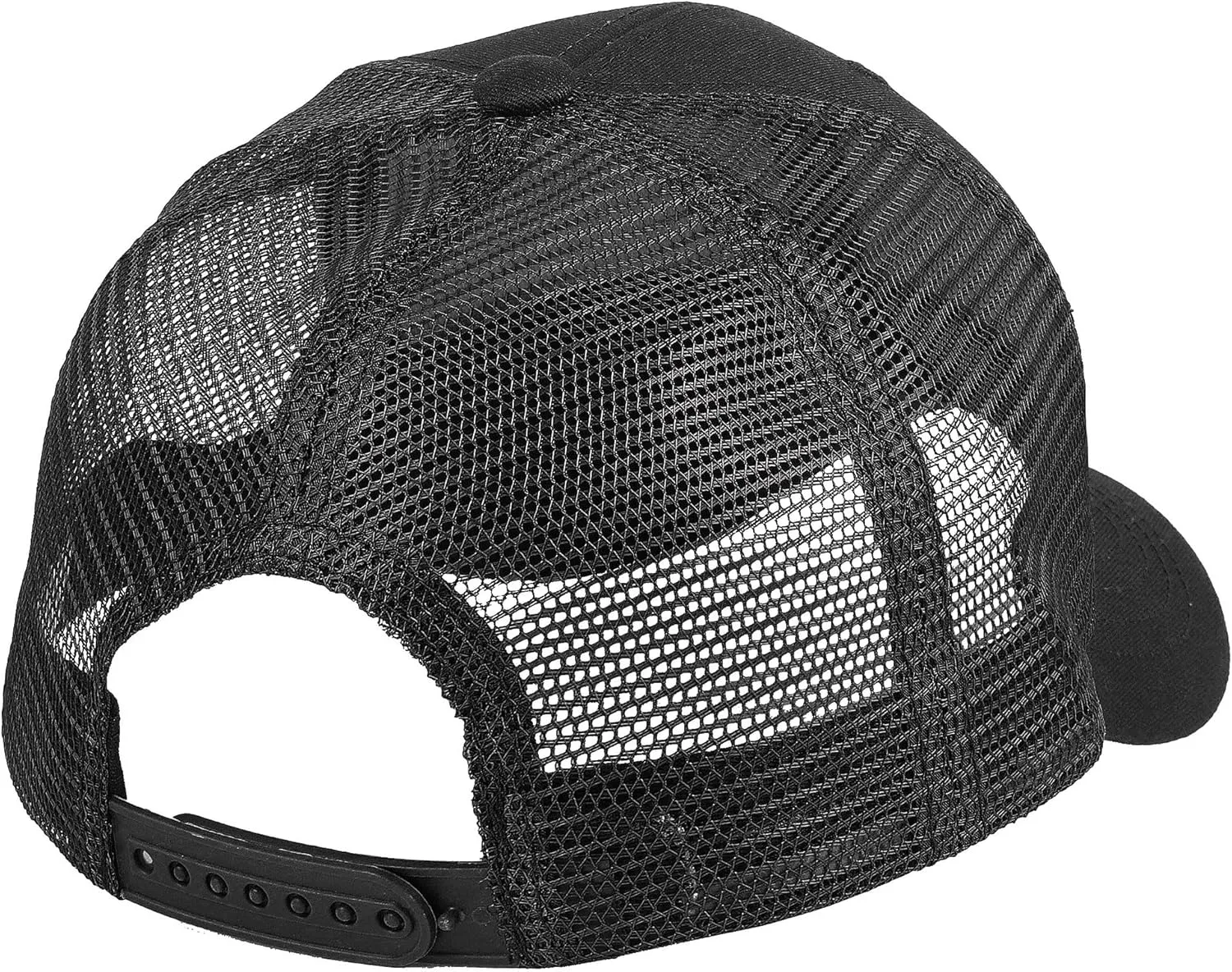 Falari Trucker Hat Baseball Cap Structured Plain Design 6 Panel, Adjustable Size