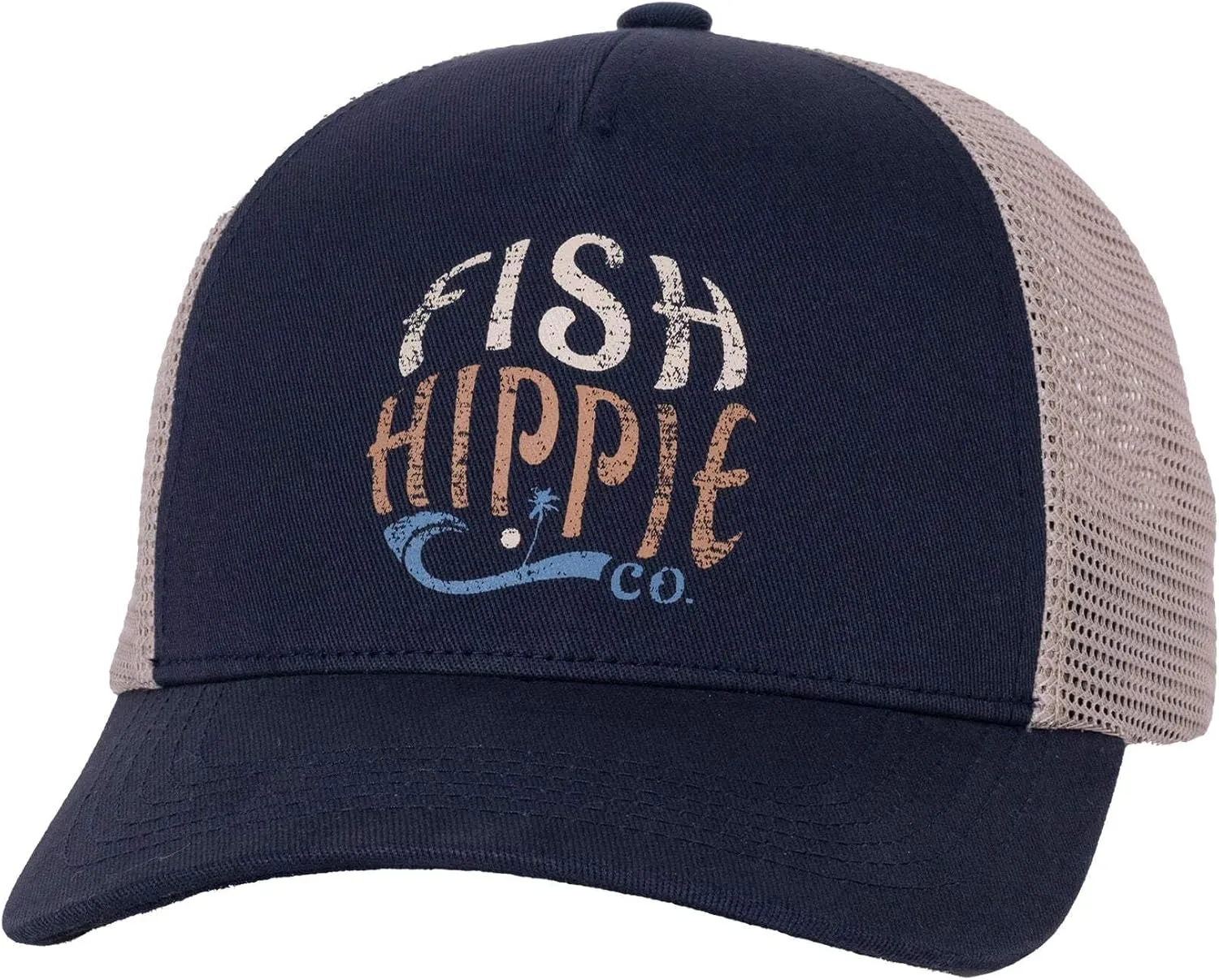 Fish Hippie Seagroove Trucker Hat Spruce