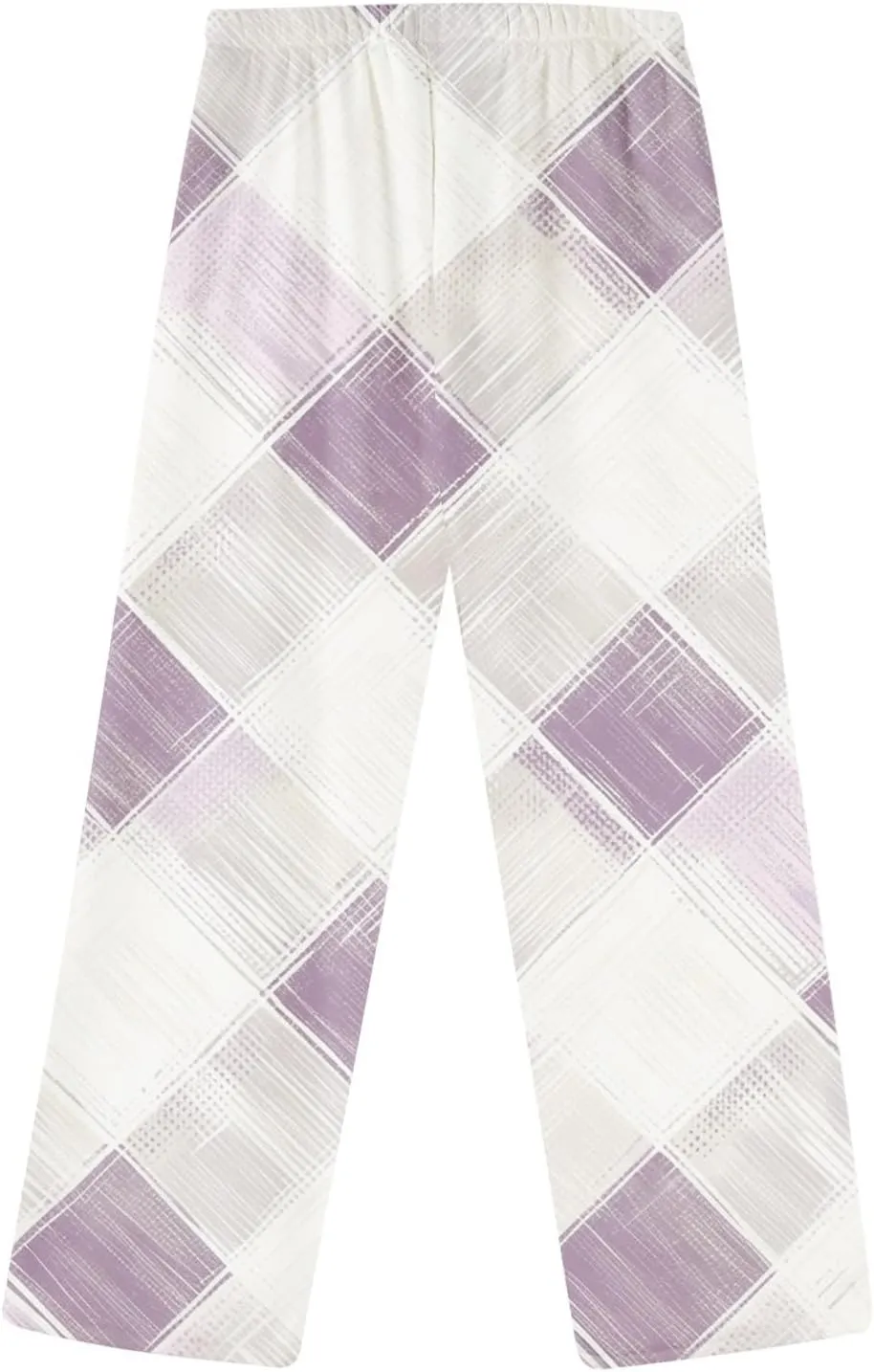 Flannel Pjs for Women Sleep Pj Pants Bottoms Fleece Casual Cute Elastic Waist Plush Relaxed Fit Comfy Lounge Pants