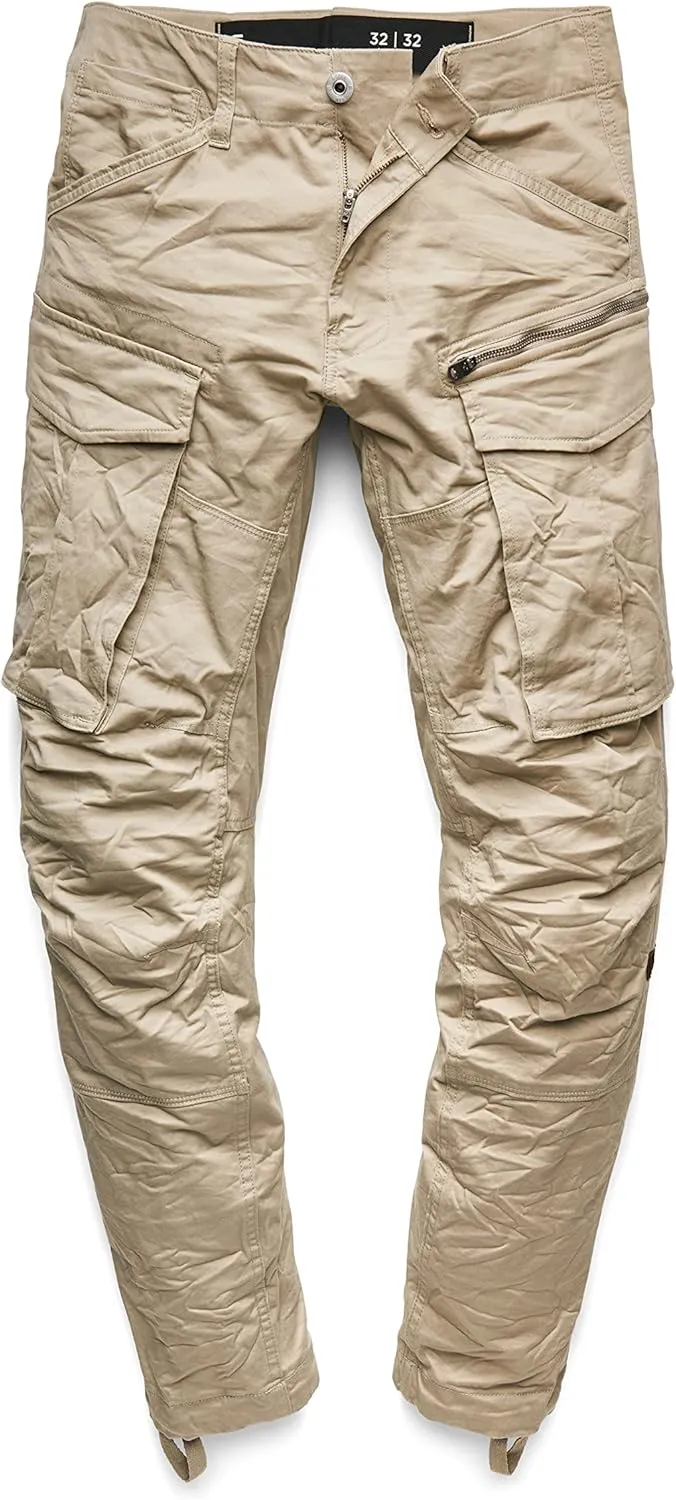 G-STAR RAW Men's Rovic Zip 3D Straight Tapered Fit Cargo Pants