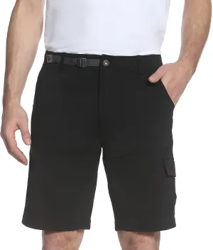 Gerry Stretch Cargo 5 Pocket Venture Flat Front Woven Hiking Shorts for Men