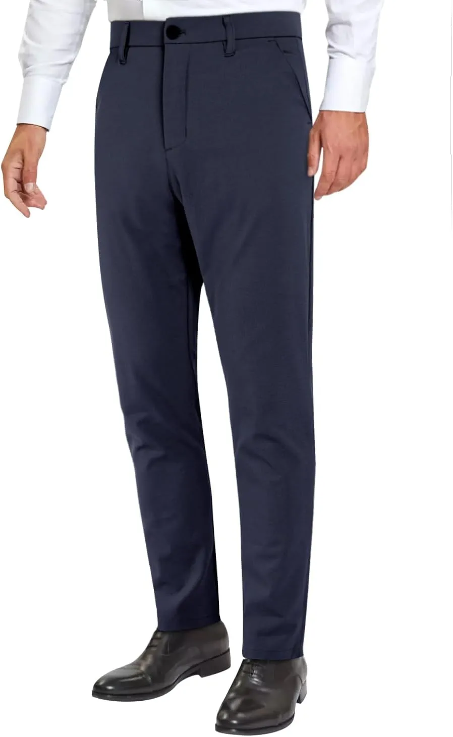 GINGTTO Slacks for Men Slim Fit Stretch Dress Pants Men Athletic Fit Chinos Pants Tapered