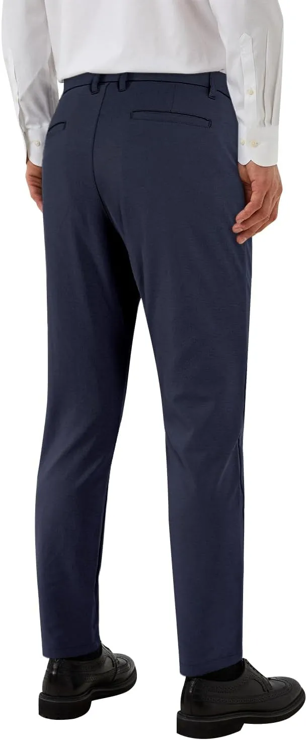 GINGTTO Slacks for Men Slim Fit Stretch Dress Pants Men Athletic Fit Chinos Pants Tapered