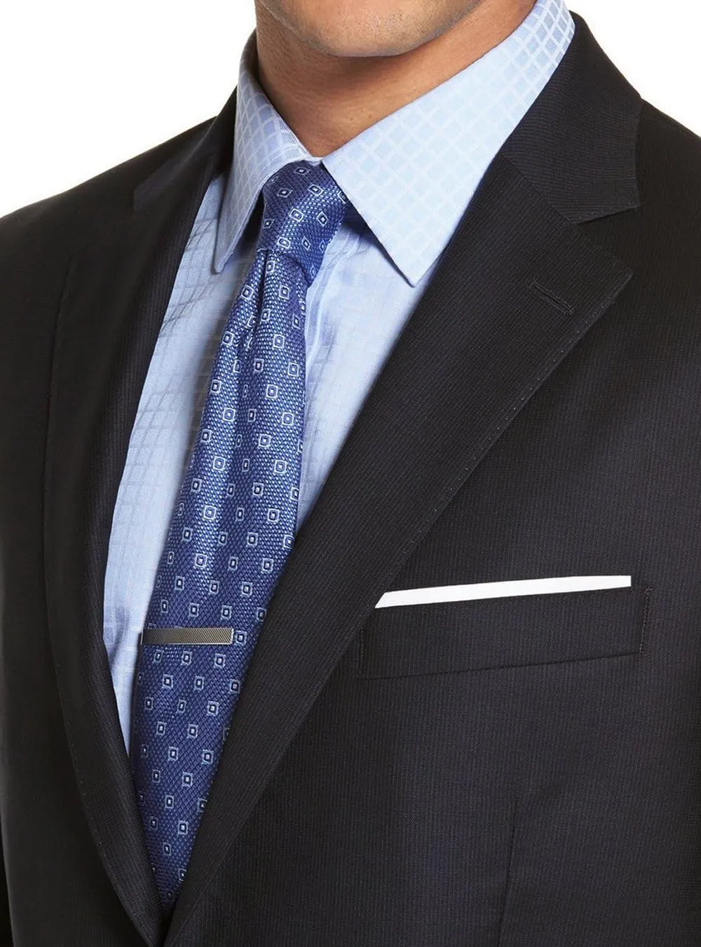 GN Luciano Men's Two Button 2 Piece Modern Fit Suit Set Faint Tone On Tone