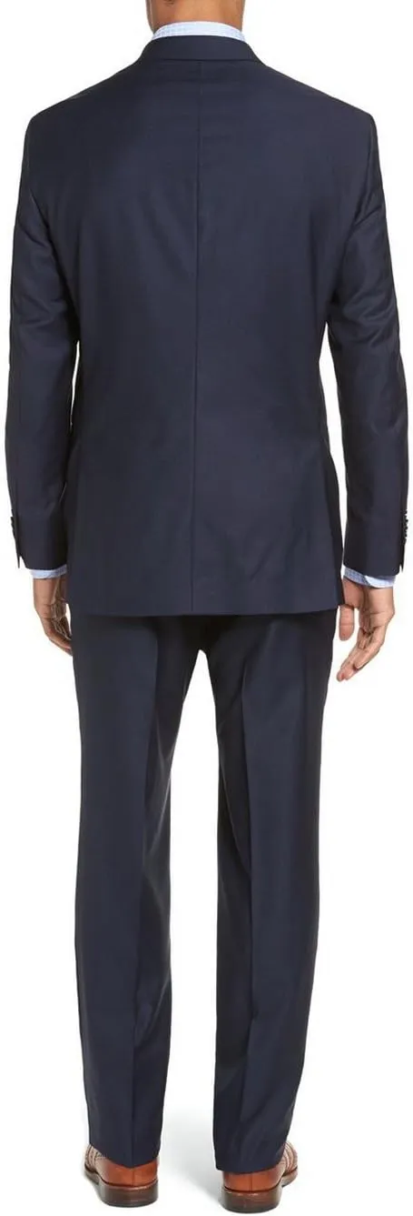 GN Luciano Men's Two Button 2 Piece Modern Fit Suit Set Faint Tone On Tone