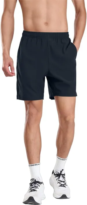 Gym Shorts for Men Comfortable Quick Dry and Relaxed Fit Sports Shorts with Pocket 2025 Summer