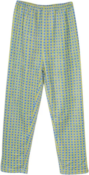 HGps8w Women's Casual Plaid Flannel Pajama Pants Winter Cozy Lounge Long Pants Comfy Warm Soft Fuzzy Fleece Pajama Bottoms