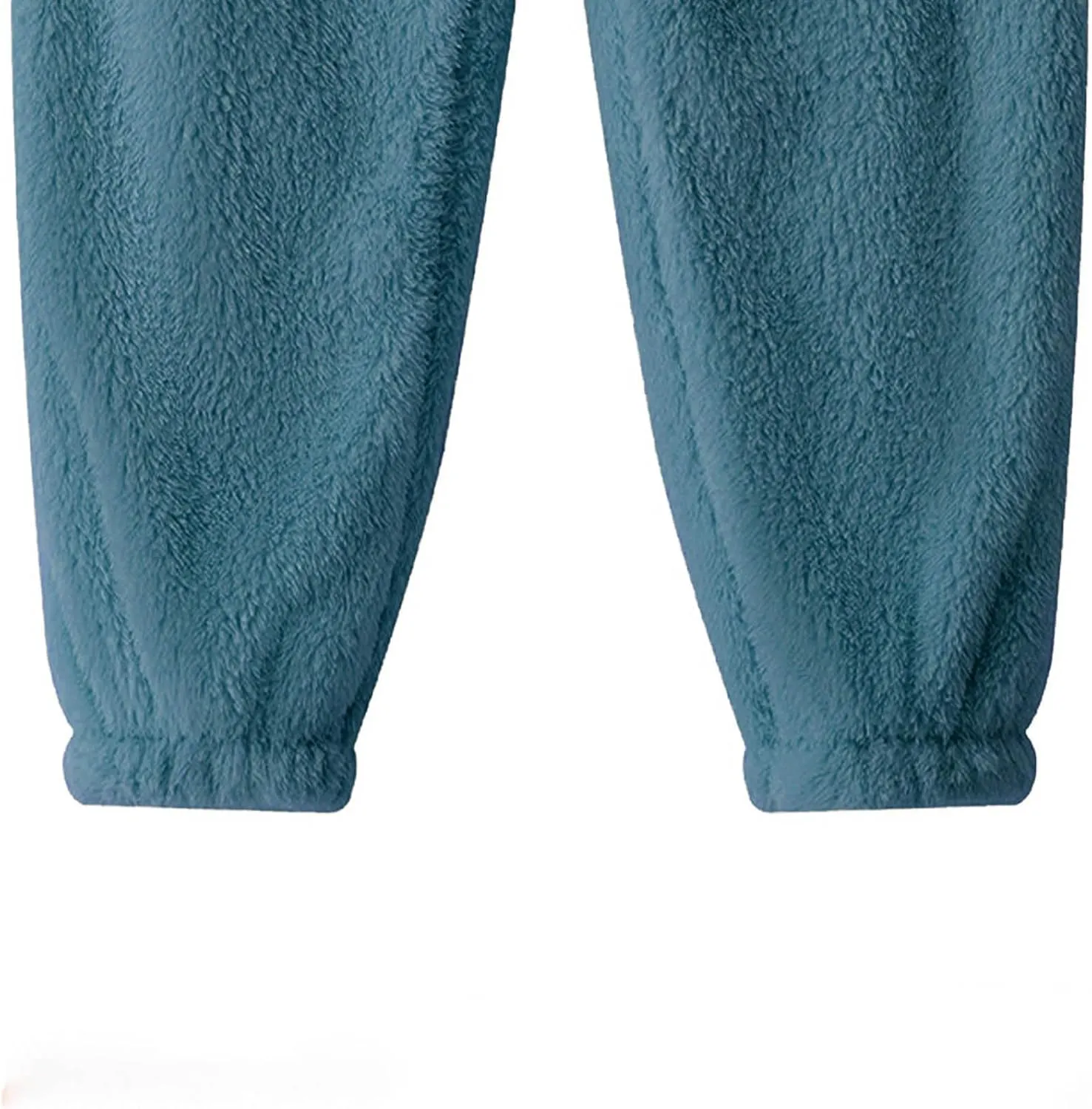 HGps8w Women's Sherpa Fleece Pajama Pants Fuzzy Winter Warm Soft Lounge Sweatpants Comfy Pajama Bottoms Sleepwear