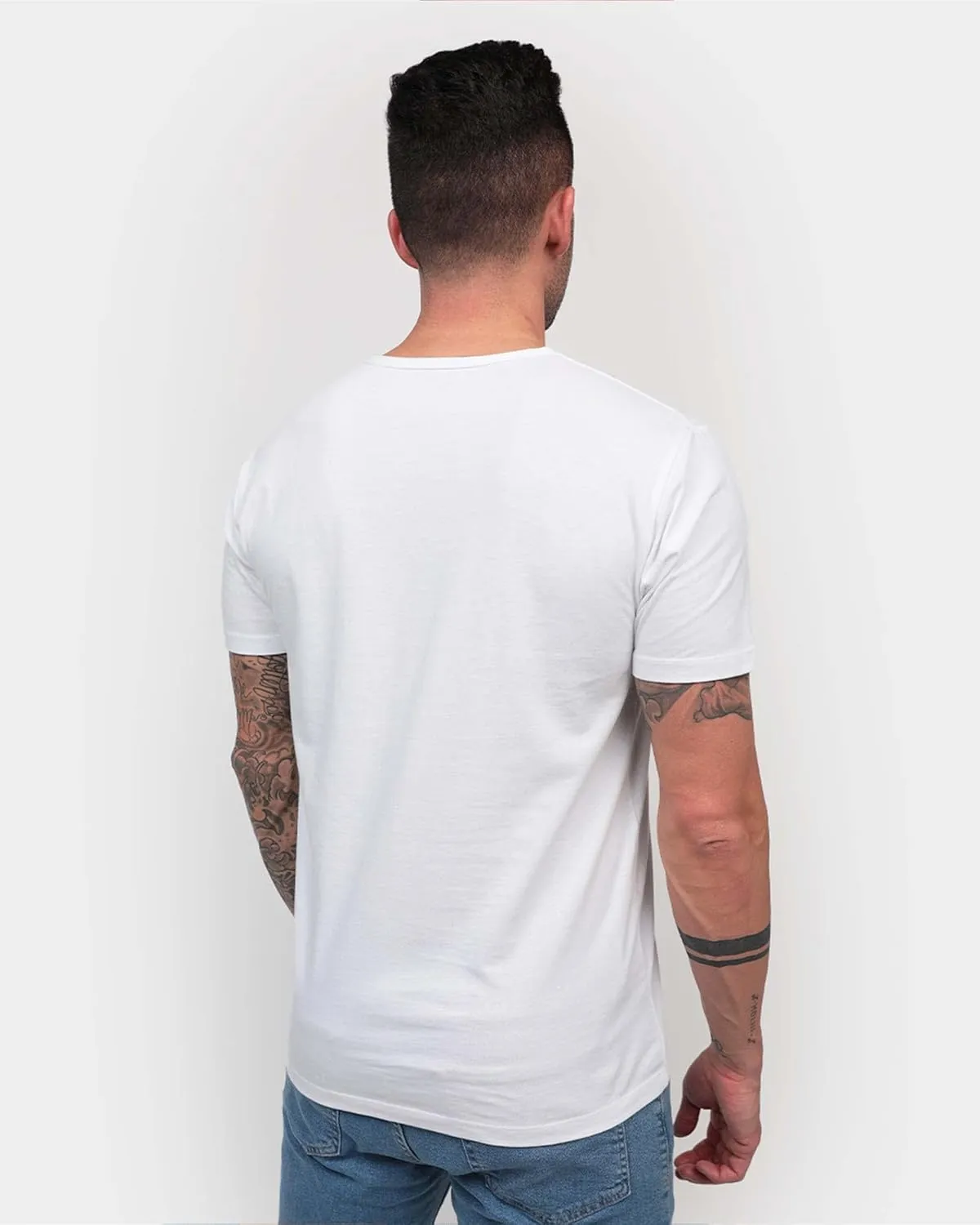INTO THE AM Premium Henley Shirts for Men - Casual Short Sleeve Modern Fit T-Shirt