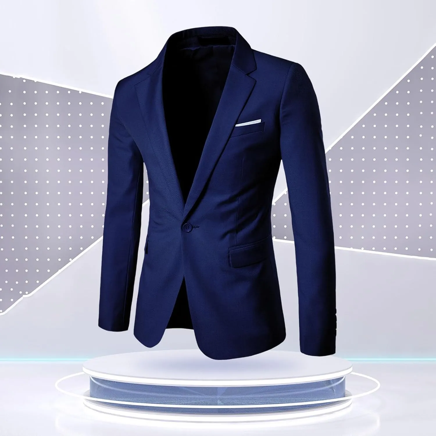 LCMTWX Blazers For Men 2024 Button Slim Fit Sport Coat Business Daily Mens Black Suit Jacket Coats For Men Mens Hugh