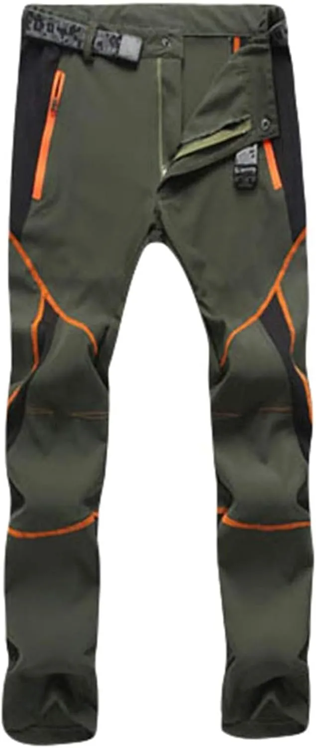 LCMTWX Mens Joggers Couple Dry Trousers Outdoor Men Quik Pants Men's Pants Stretch Waist Cargo Pants