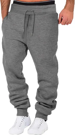 LCMTWX Mens Sweatpants Leggings Tooling Trousers Pants Solid Casual Men's Pants Stretch Waist Cargo Pants