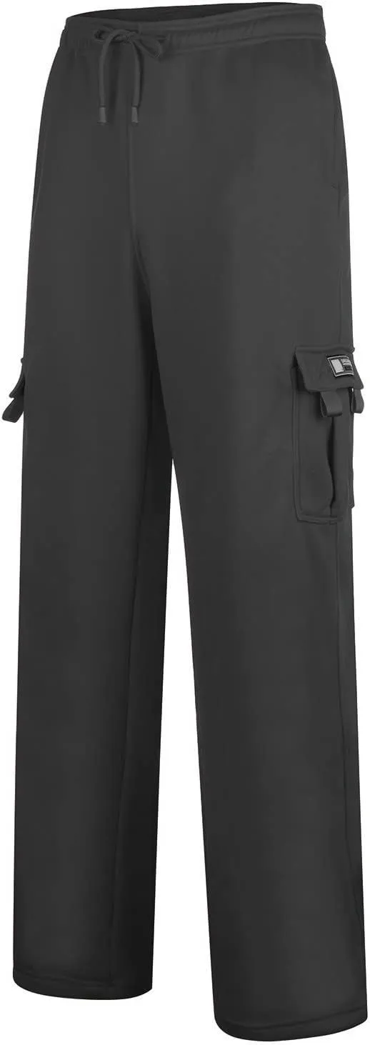 LCMTWX Mens Sweatpants Leggings Tooling Trousers Pants Solid Casual Men's Pants Stretch Waist Cargo Pants