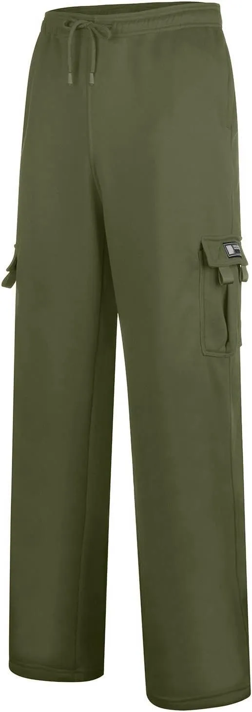 LCMTWX Mens Sweatpants Leggings Tooling Trousers Pants Solid Casual Men's Pants Stretch Waist Cargo Pants