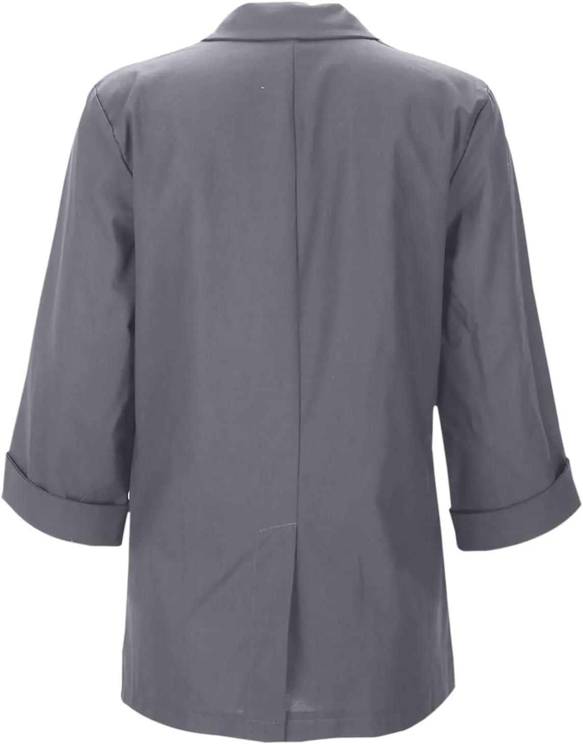 Linen Blazers for Women Business Casual Dressy Lapel Suit Blazer 3/4 Sleeve Lightweight Spring Summer Blazer Jackets