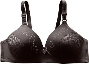 Lingerie for Women 2 Piece Set Women Underwear Brassiere White Lace Bralette Filifit Sculpting Uplift Bra