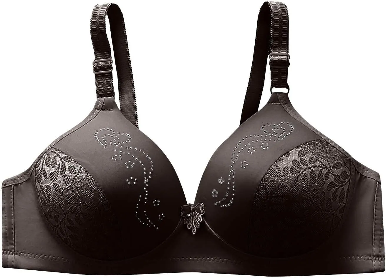 Lingerie for Women 2 Piece Set Women Underwear Brassiere White Lace Bralette Filifit Sculpting Uplift Bra