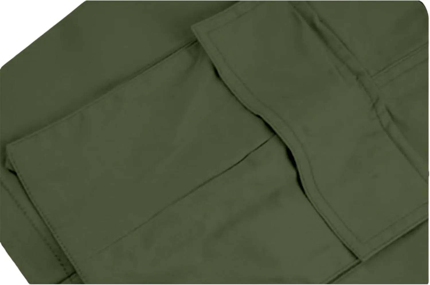 Men's Cargo Shorts Outdoor Hiking Casual Shorts Stretch Relaxed Fit Cotton Shorts Running Short with Multi Pockets