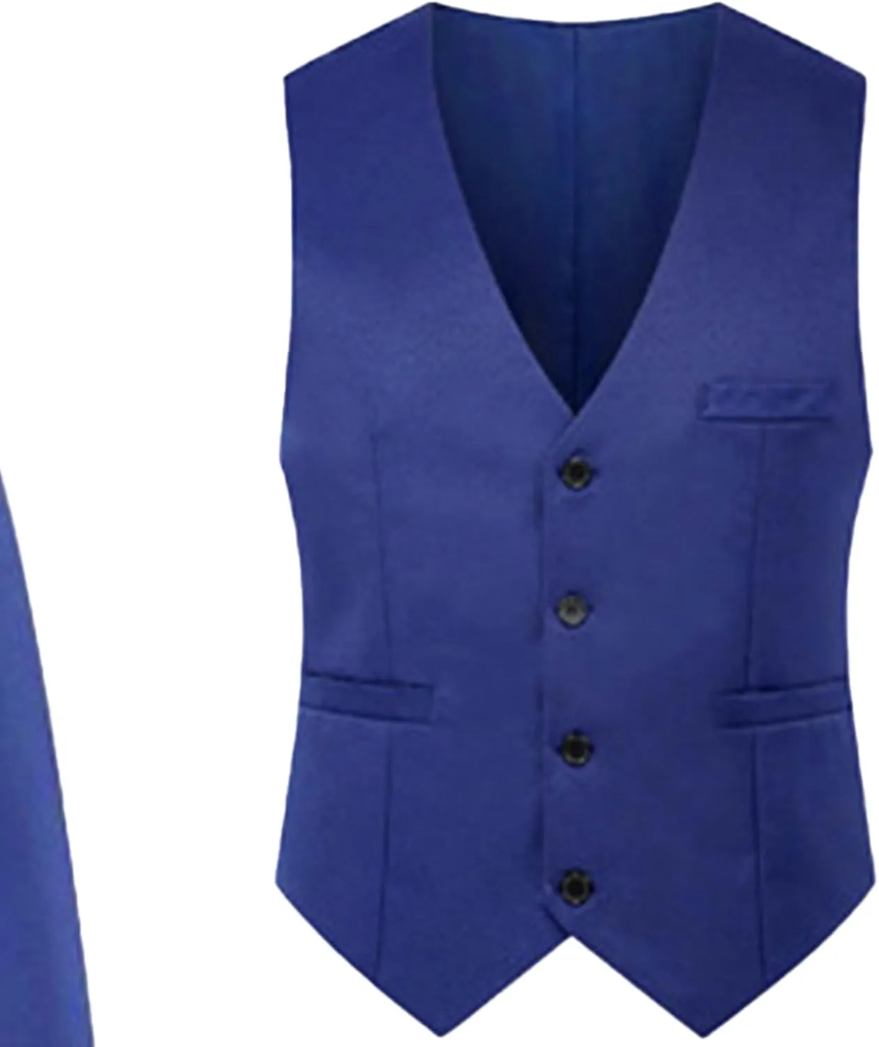 Men's Casual Business 3 Piece Suit Slim Fit 1 Button Wedding Prom Suits Solid Blazer Jacket Vest Pants Tuxedo Set