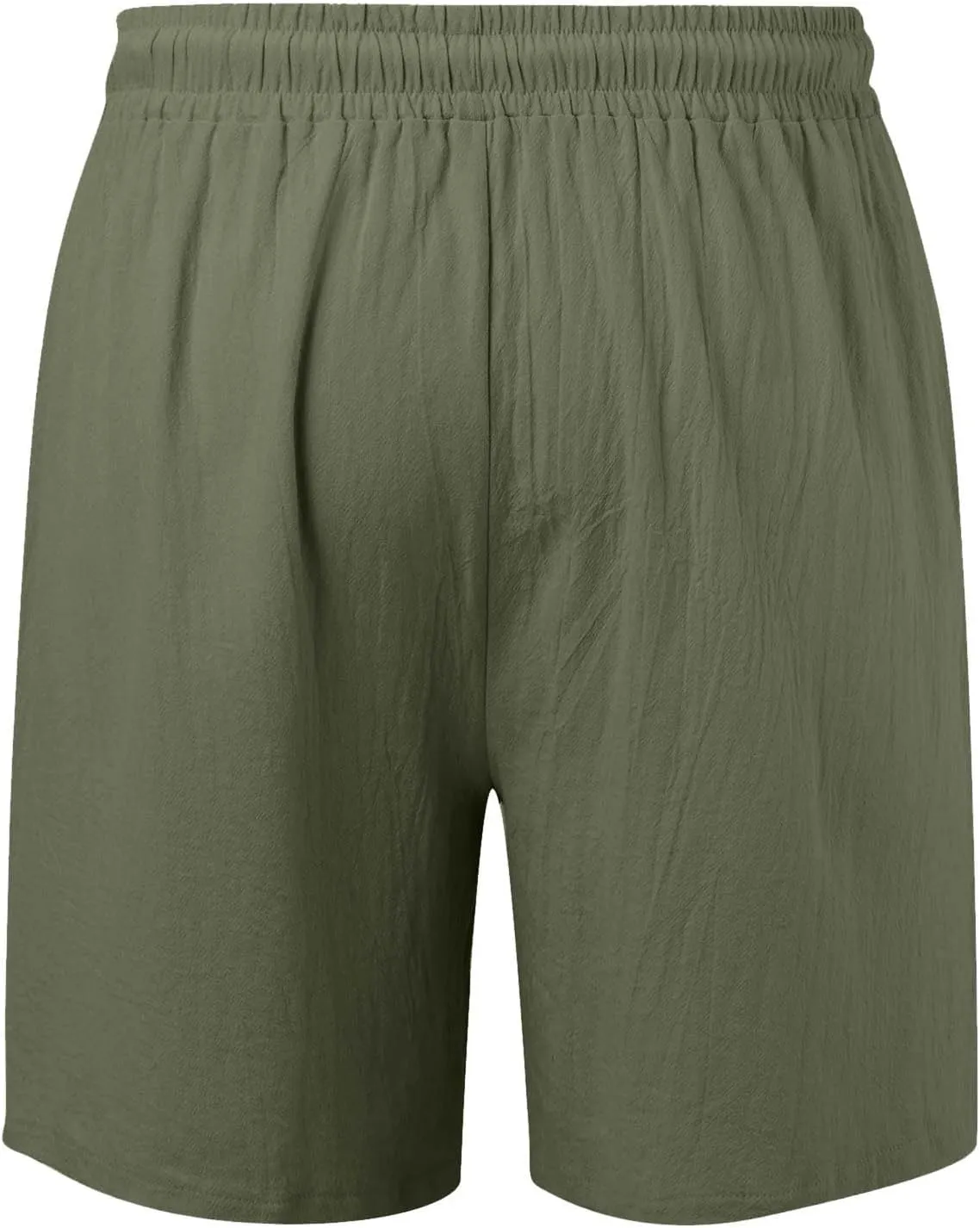 Mens Casual Shorts Stretch Waist Summer Beach Shorts with Pockets Lightweight Summer Hiking Work Shorts