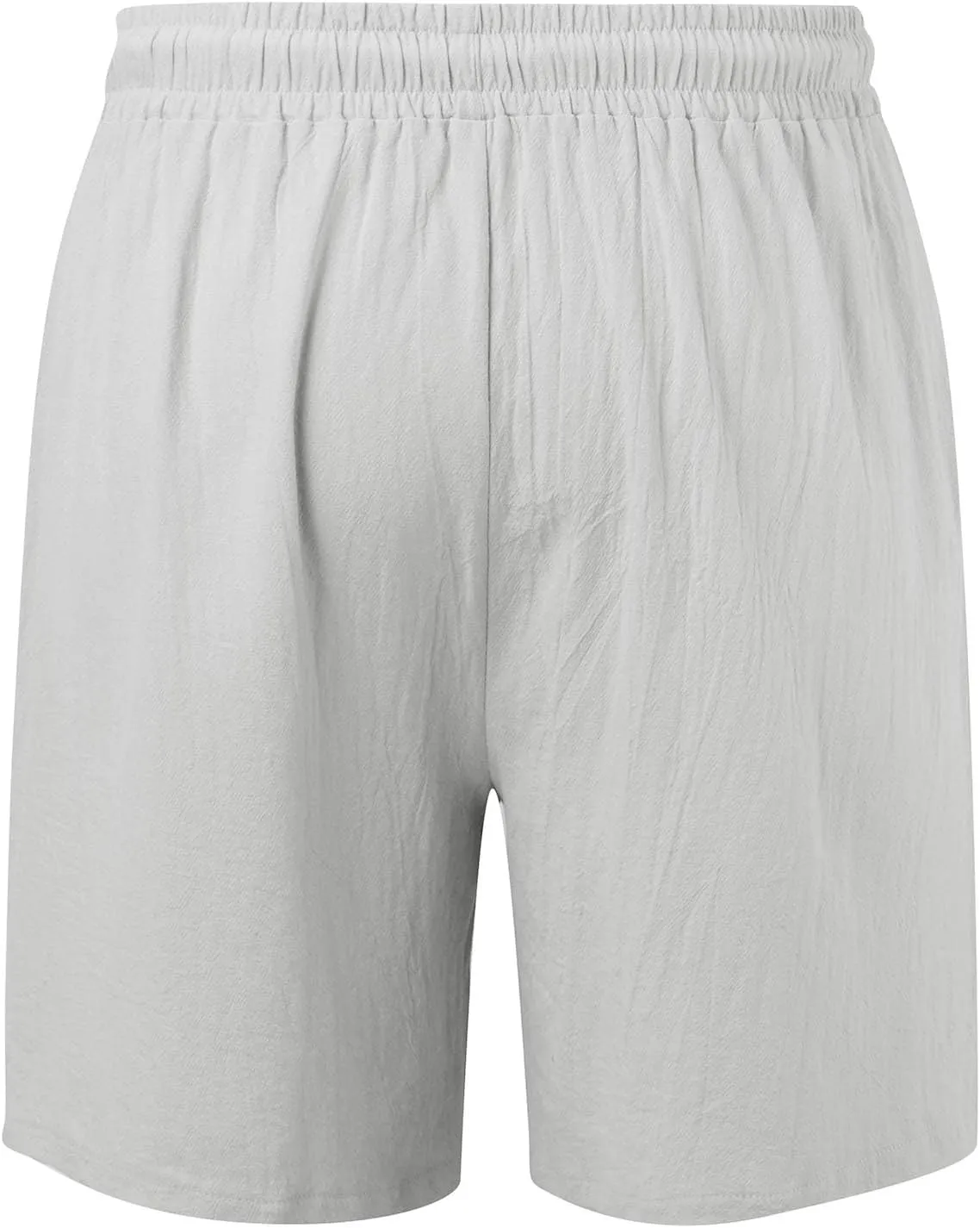 Mens Casual Shorts Stretch Waist Summer Beach Shorts with Pockets Lightweight Summer Hiking Work Shorts