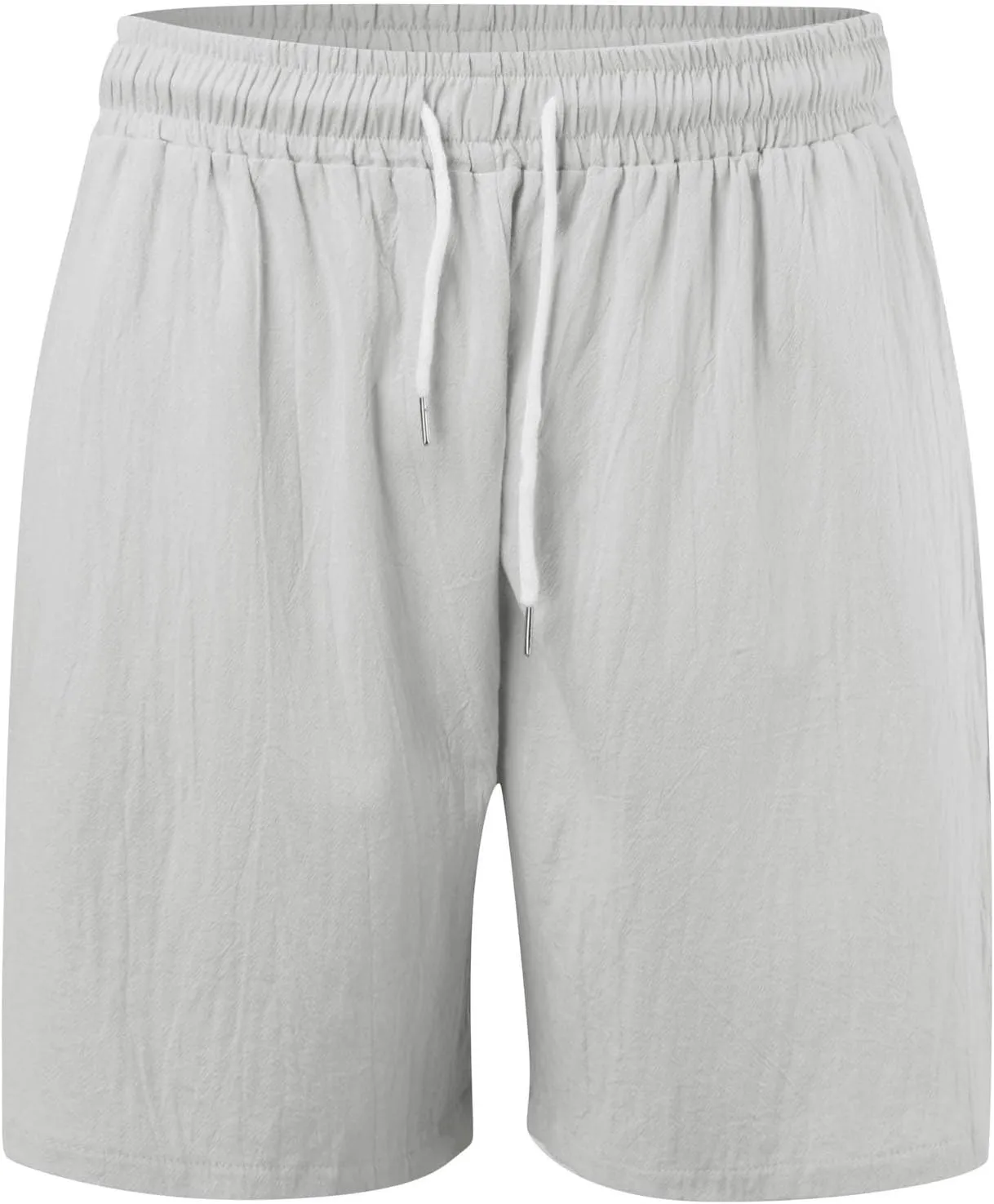 Mens Casual Shorts Stretch Waist Summer Beach Shorts with Pockets Lightweight Summer Hiking Work Shorts