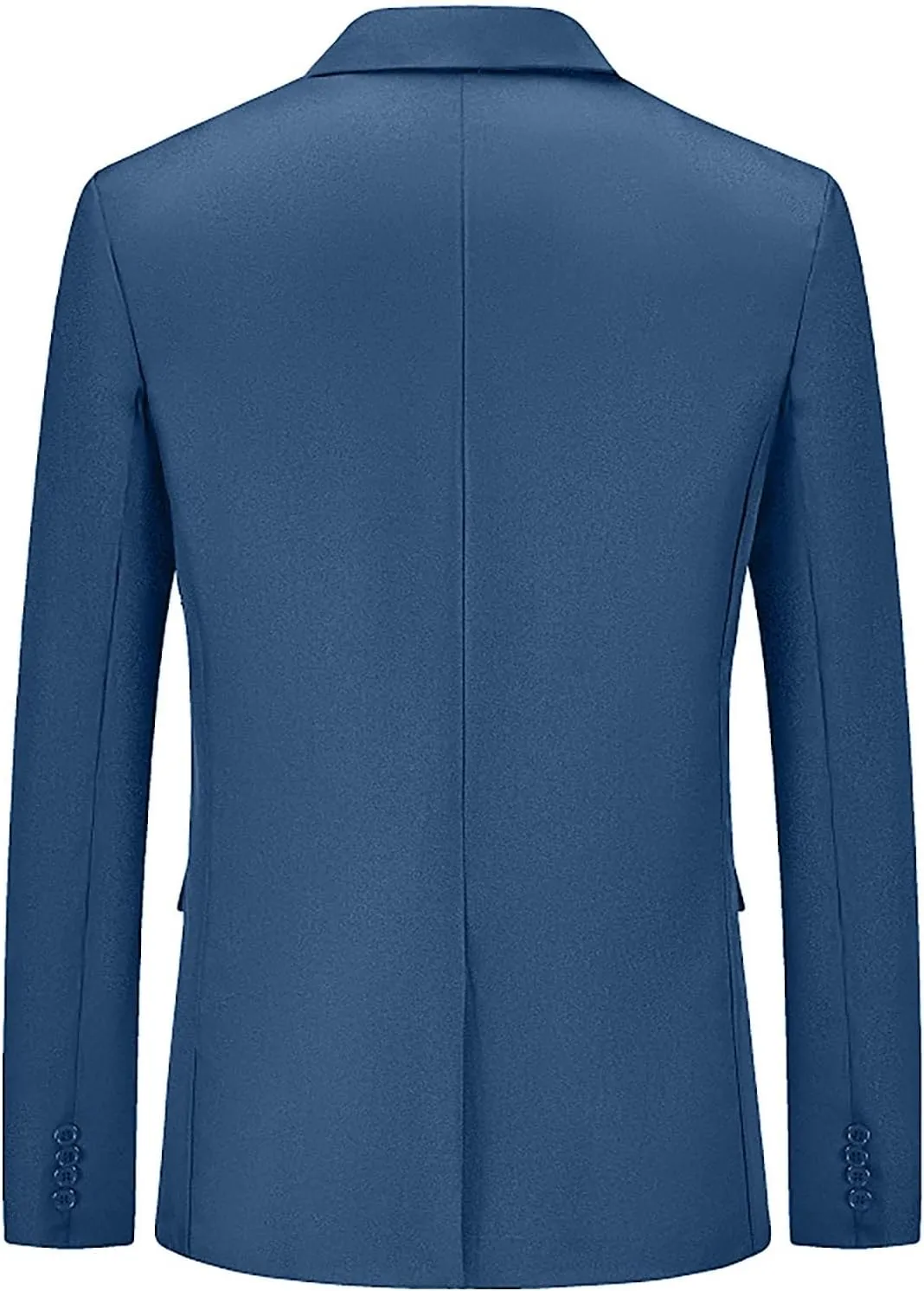 Mens Casual Suit Blazer Jackets Lightweight Sports Coat One Button Notched Lapel Slim Fit Business Stylish Blazers