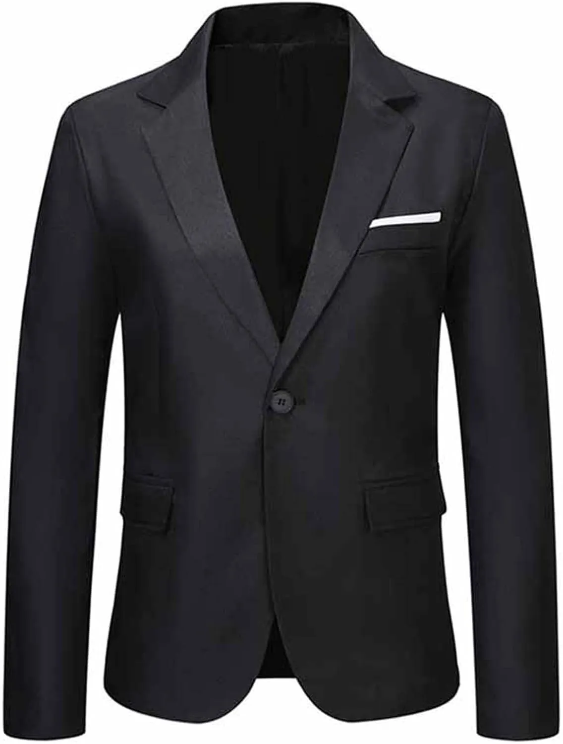 Mens Corduroy Blazers Slim Fit Business Notched Lapel Casual Men Sport Coat One Button Lightweight Suit Jacket
