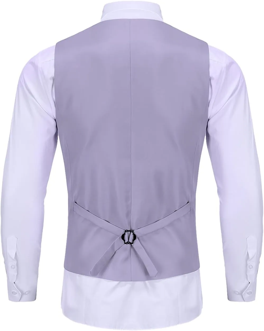 Men's Formal Dress Vest Business Slim Fit Sleeveless Tuxedo Suit Vest Waistcoat