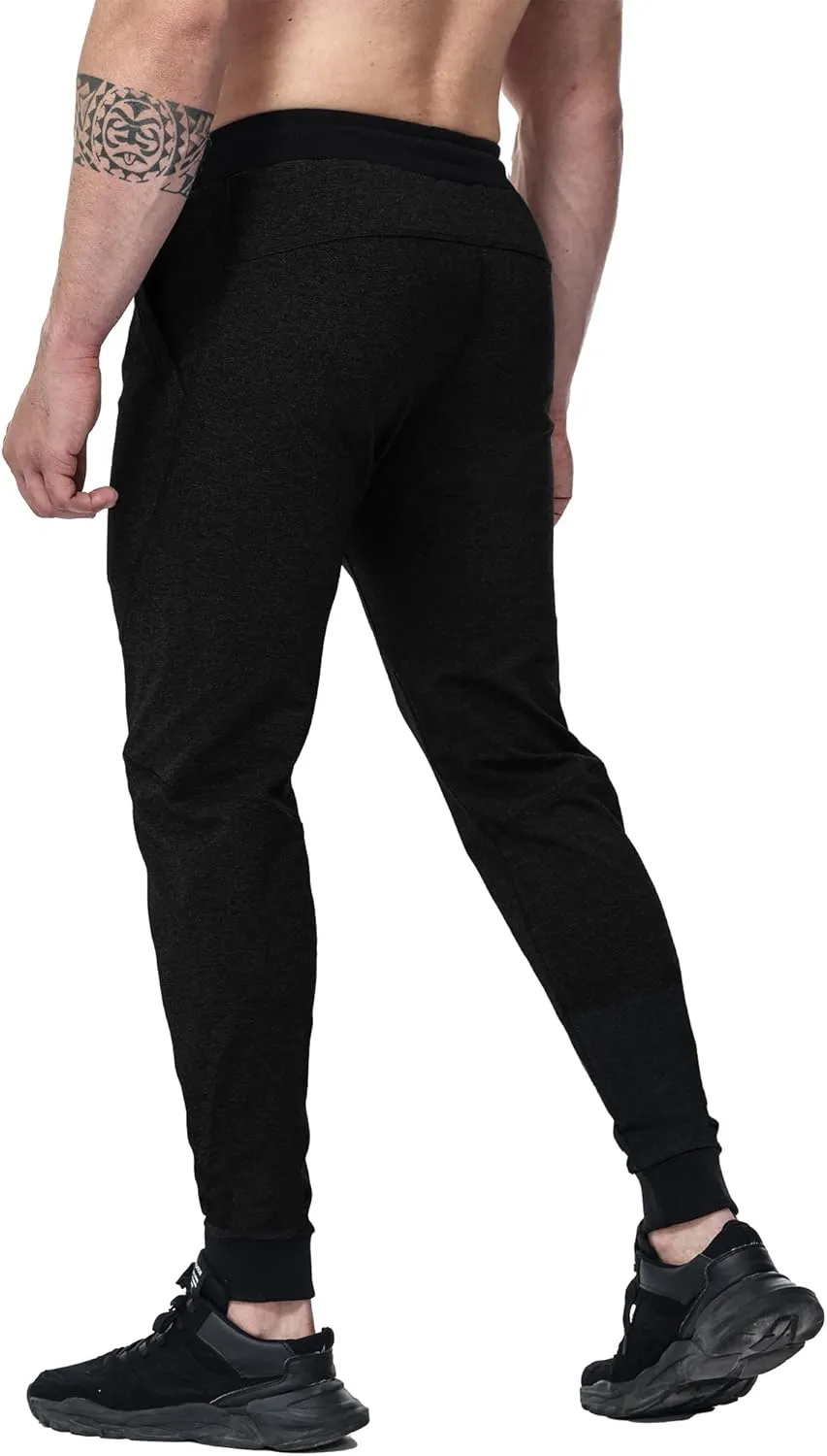 Mens Joggers Tapered Sweatpant Slim Workout Pants
