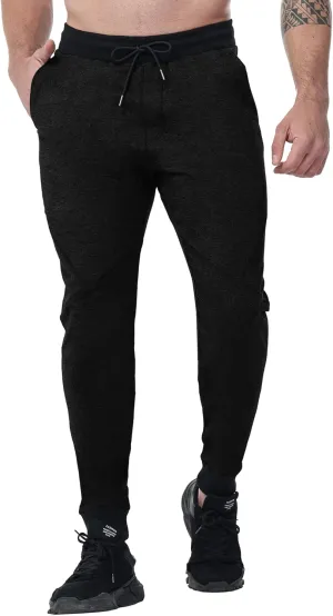 Mens Joggers Tapered Sweatpant Slim Workout Pants